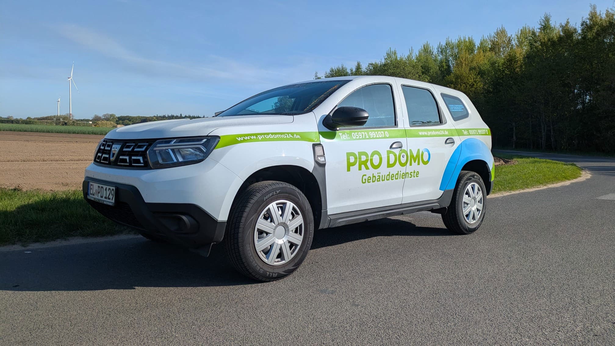 Dienstwagen der pro domo GmbH