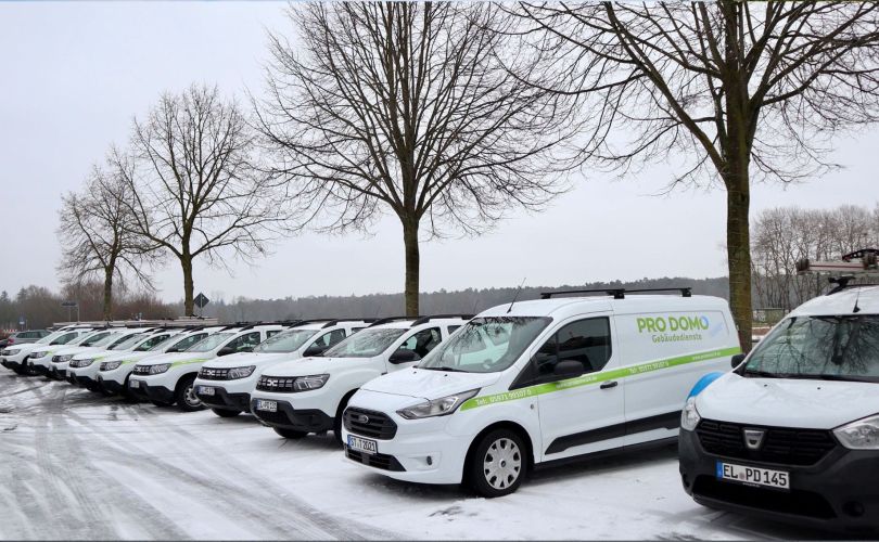 Fahrzeugflotte der pro domo GmbH